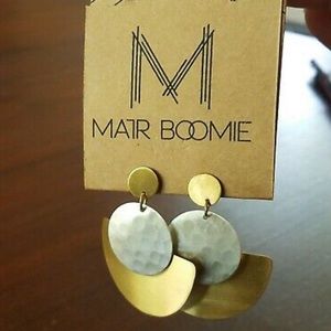 🎁Matr Boomie two-toned earrings